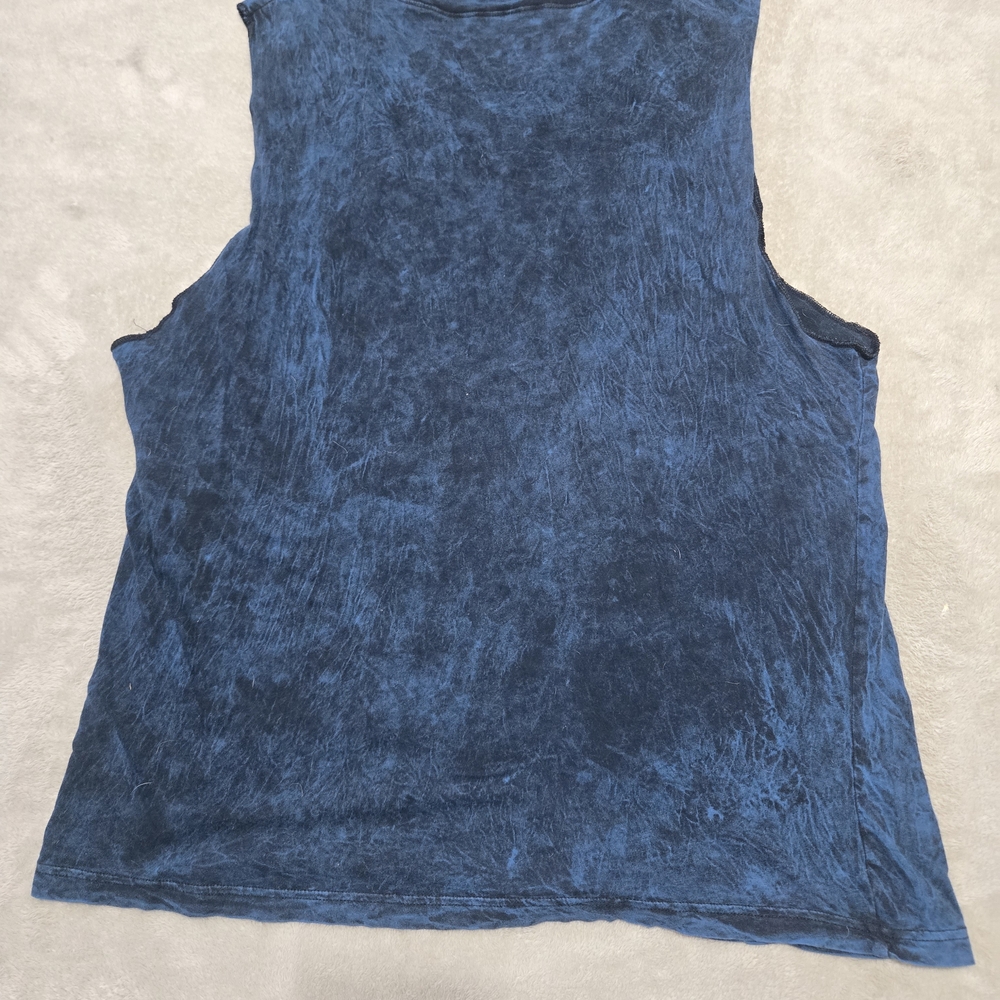 Grateful Dead Steal Your Face Muscle Tank Top Mens Size XL Distressed Retro 70's - Picture 3 of 6